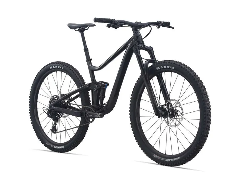 Giant Trance X 29 3 2021 Full Suspension Mountain Bike - Black/Chrome-1