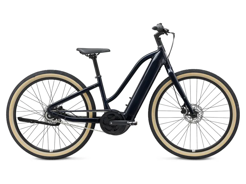 Momentum Transend E+ Mid-Step 2024 Electric Hybrid Bike - Ink