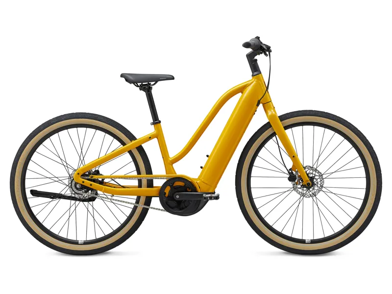 Momentum Transend E+ Mid-Step 2024 Electric Hybrid Bike - Bumblebee