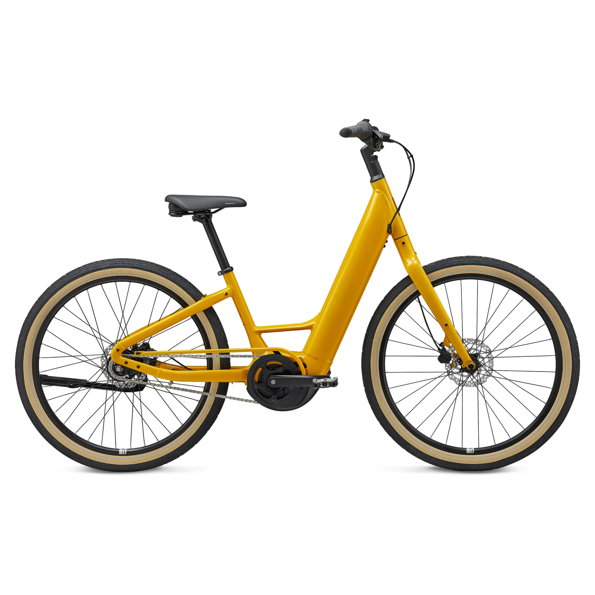Momentum Vida E Low Step 2023 Electric Hybrid Bike Bumblebee