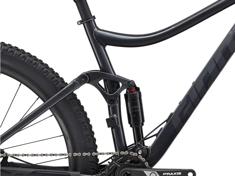 Giant Stance 27.5 inch 2022 Full Suspension Mountain Bike - Black-2