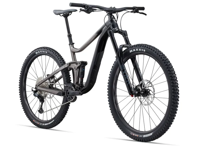 Giant Reign 2 29er Full Suspension MTB - Gloss Black Metal-1