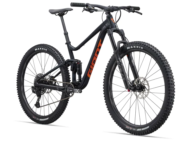 Giant Stance 29 1 2024 Full Suspension Mountain Bike - Metallic Black-1