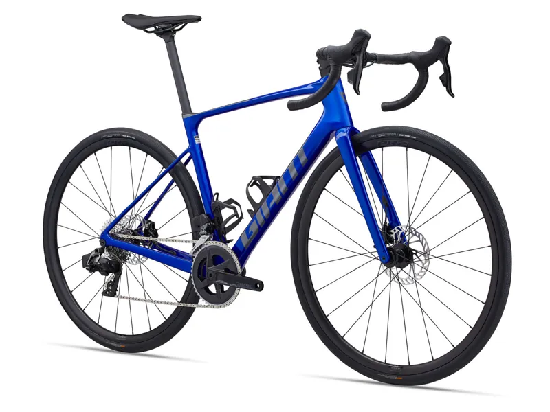 Giant Defy Advanced 0 2024 Carbon Endurance Road Bike - Cobalt/Charcoal-1