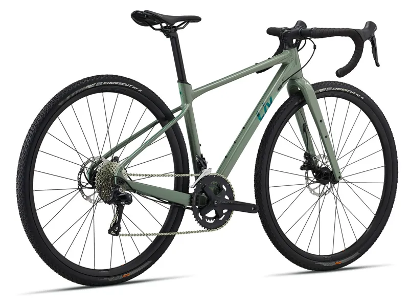 Liv Devote 2 2024 Women's Gravel Road Bike - Shale Green-1