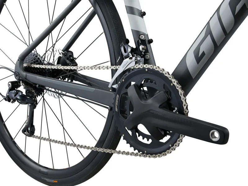 Giant FastRoad 2 2024 Flat Bar Road Bike - Matt Charcoal-5