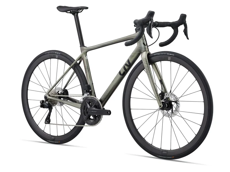 Liv Langma Advanced Pro 1 Disc Compact 2024 Women's Road Bike - Golden Haze-1