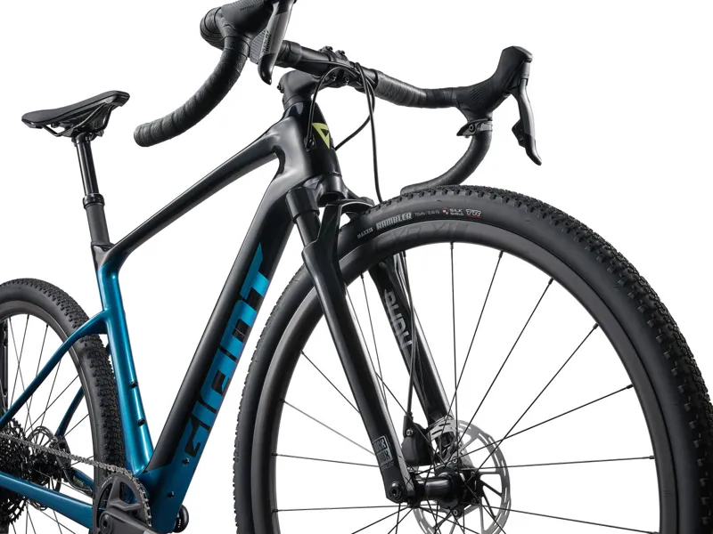 Giant Revolt X Advanced Pro 2 Gravel Road Bike - Black/Sea Sparkle-3