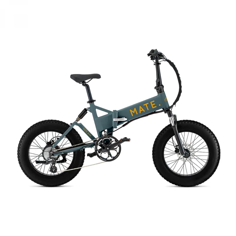 Mate X 250w 50M 2022 Electric Folding Bike - Jet Grey
