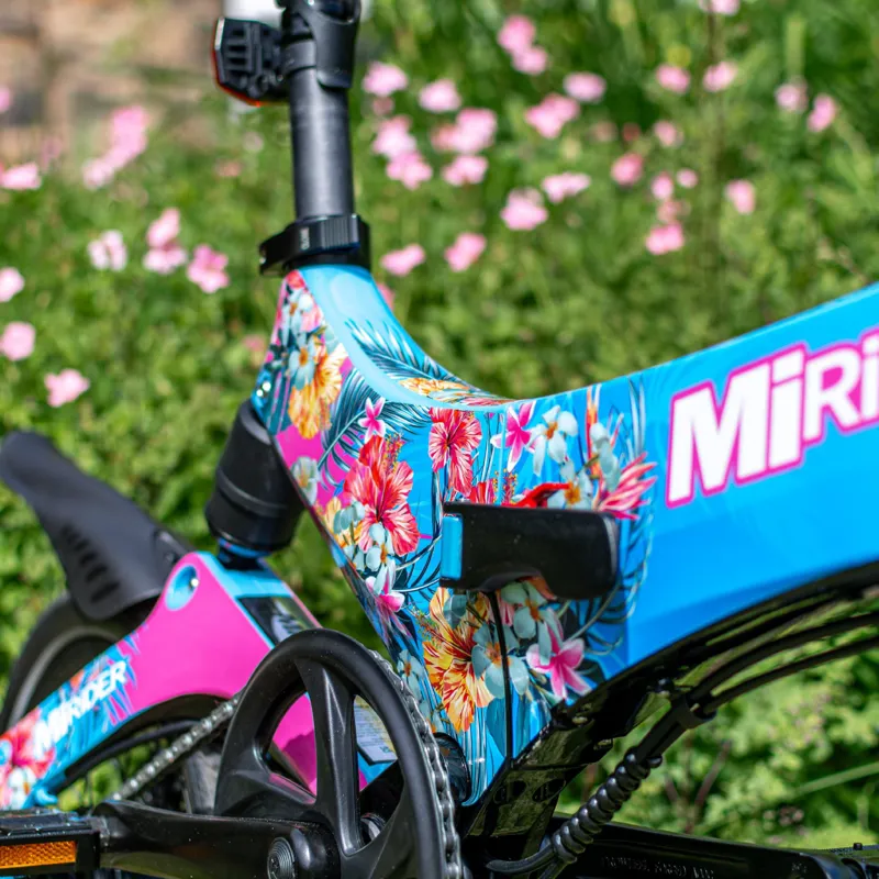 Mirider One Folding Electric Bike - Flora Edition-2