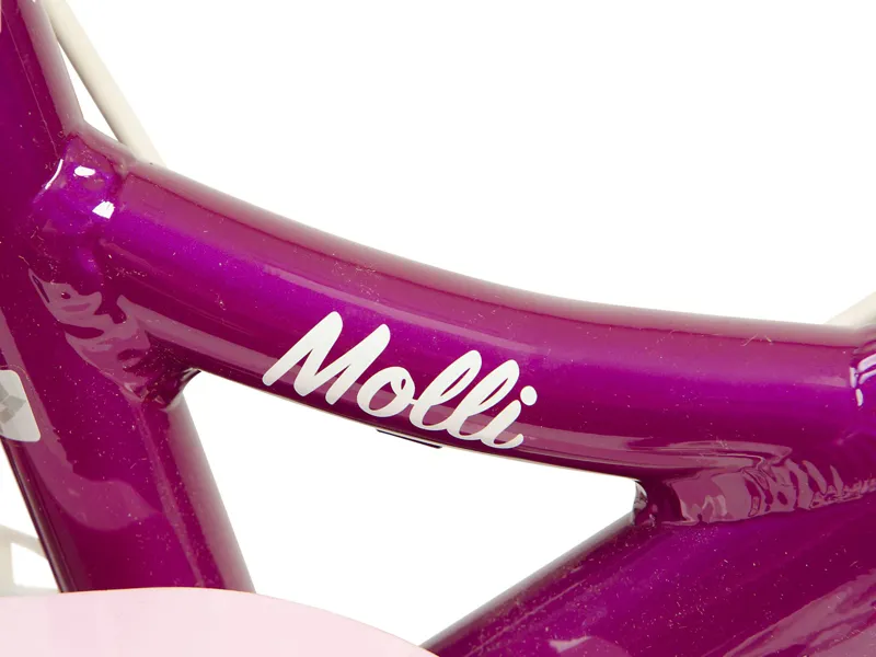 Raleigh Molli 14w 2023 Girls Kids Bike - Purple-3