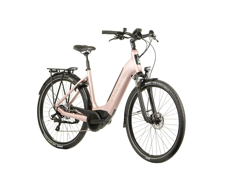 Raleigh Motus Tour ST Derailleur Women's Electric Hybrid Bike - Pink-1