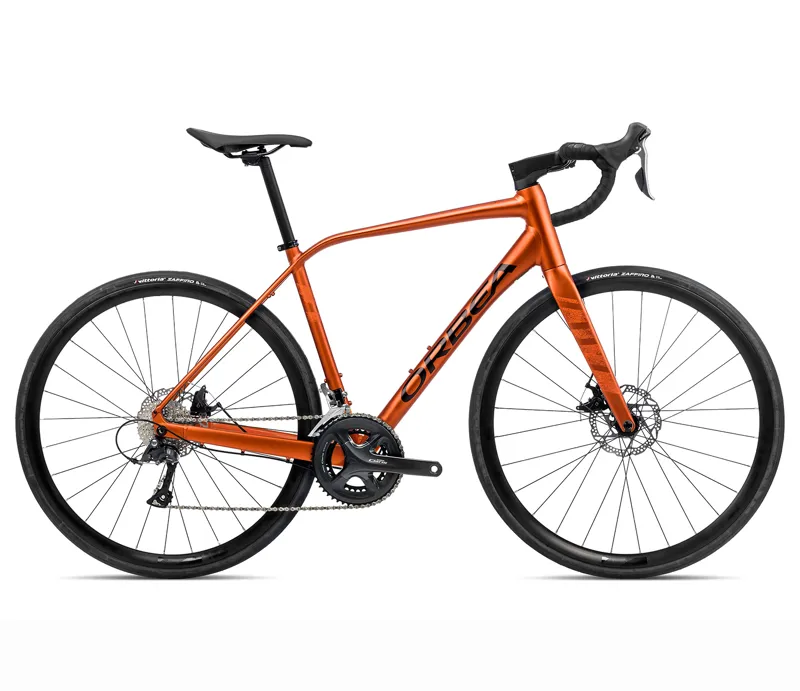 Orbea Avant H60 2023 Road Bike - Orange Candy/Cosmic Bronze
