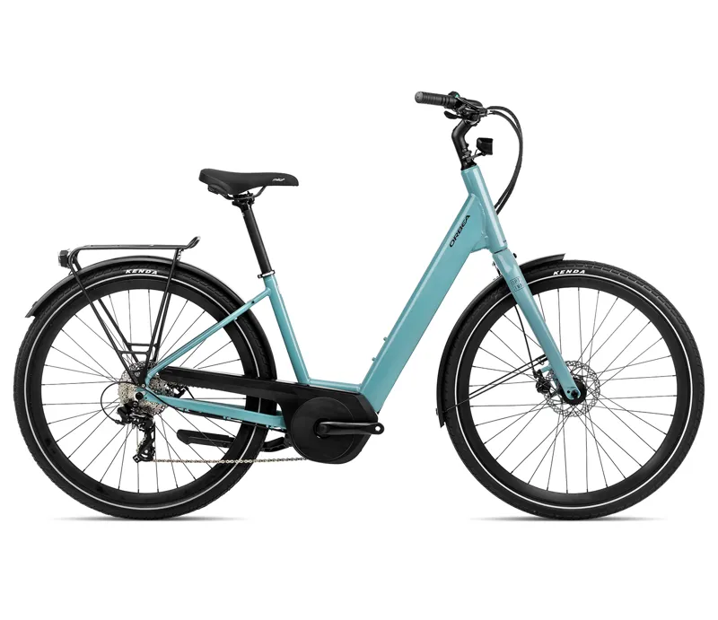 Orbea Optima E50 Electric Hybrid Bike - Gloss Blue - Large