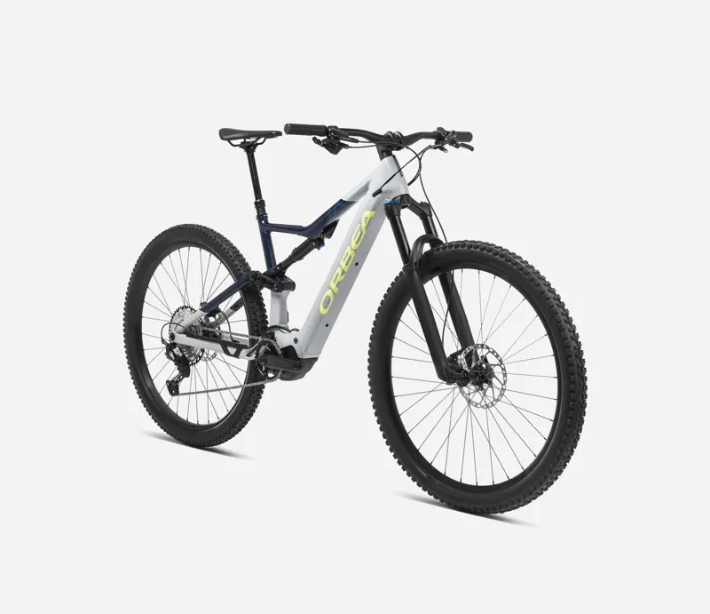 Orbea Rise H20 29er 2023 Electric Mountain Bike - Iceberg Grey/Blue-1