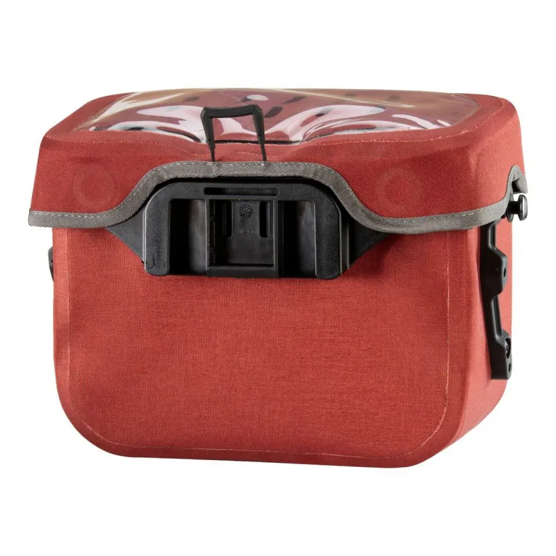 Ortlieb Ultimate Six Plus Handlebar Bag - 6.5 Litre - Salsa/Dark Chili-1