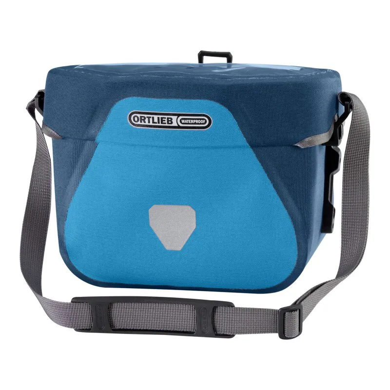 Ortlieb Ultimate Six Plus Handlebar Bag - 6.5 Litre - Denim