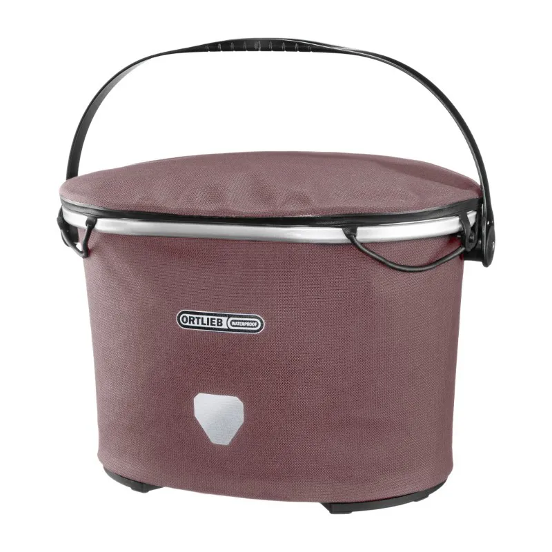 Ortlieb Up Town Urban Handlebar Bag - 17.5 Litre - Ash Rose
