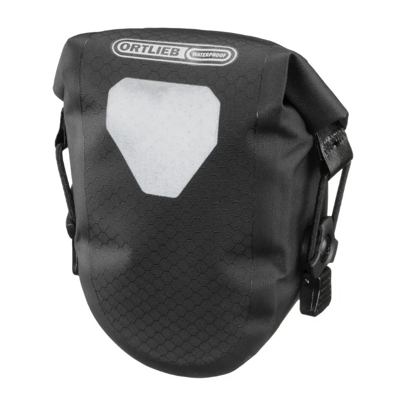 Ortlieb Micro Two Saddle Bag - 0.8 Litre - Black-3