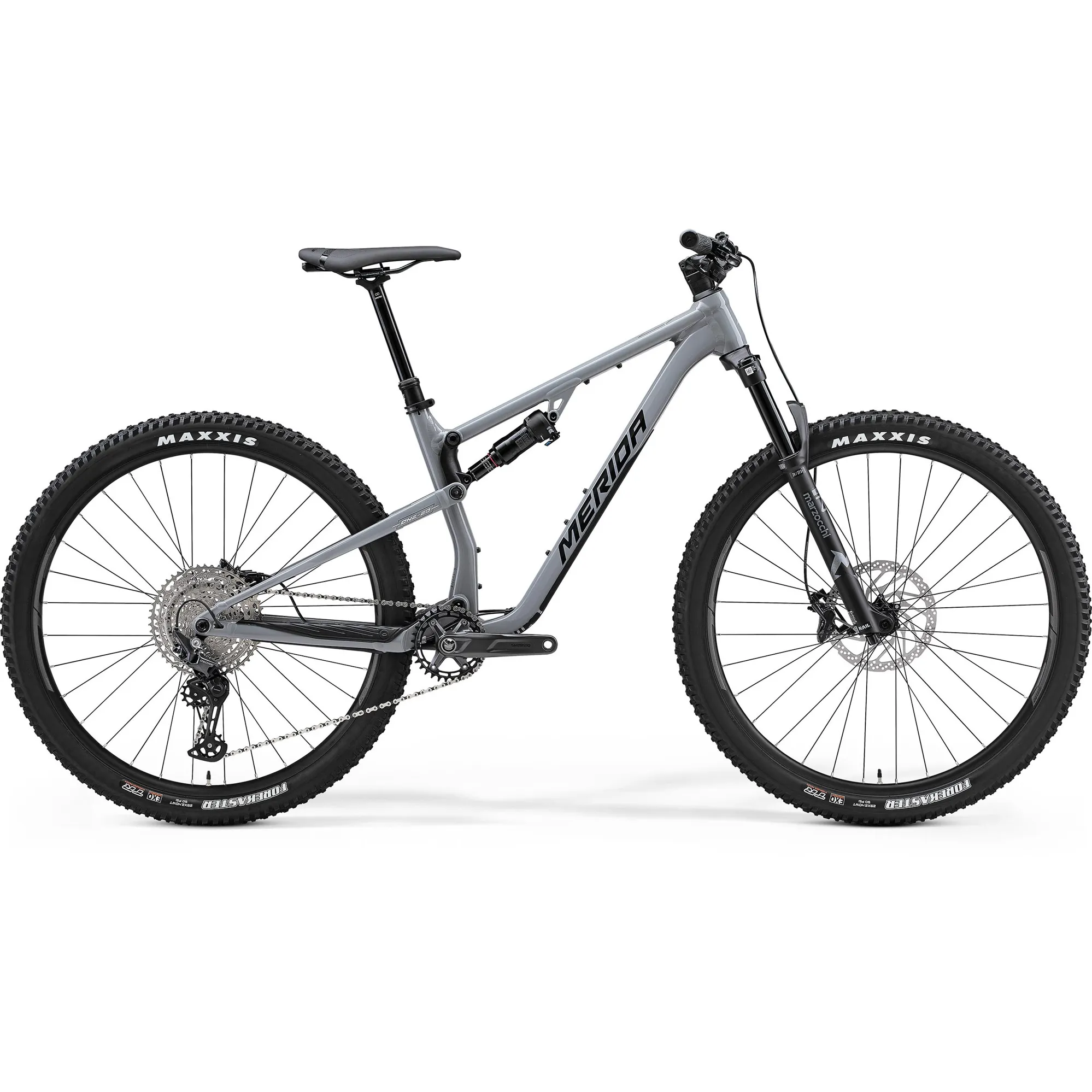 Merida One-Twenty 600 29er 2024 Full Suspension MTB Grey/Black/Silver