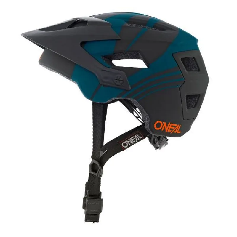 O'Neal Defender NOVA MTB Helmet - Petrol/Orange-1