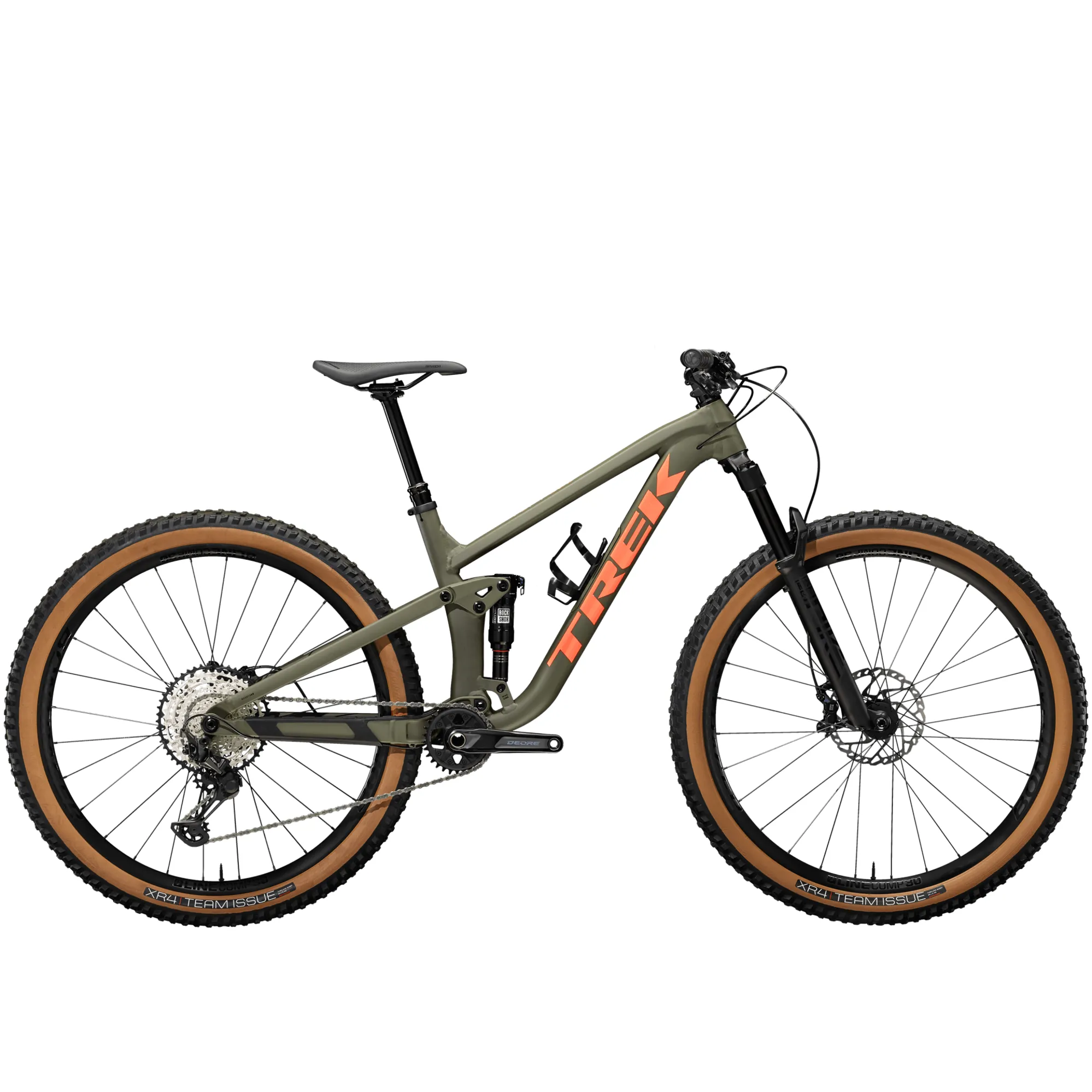 Trek Top Fuel 8 29er 2023 Full Suspension MTB Matte Olive Grey