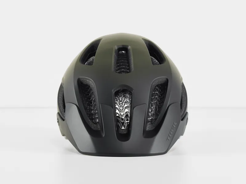 Trek Rally WaveCel Mountain Bike Helmet - Black/Olive Grey-1
