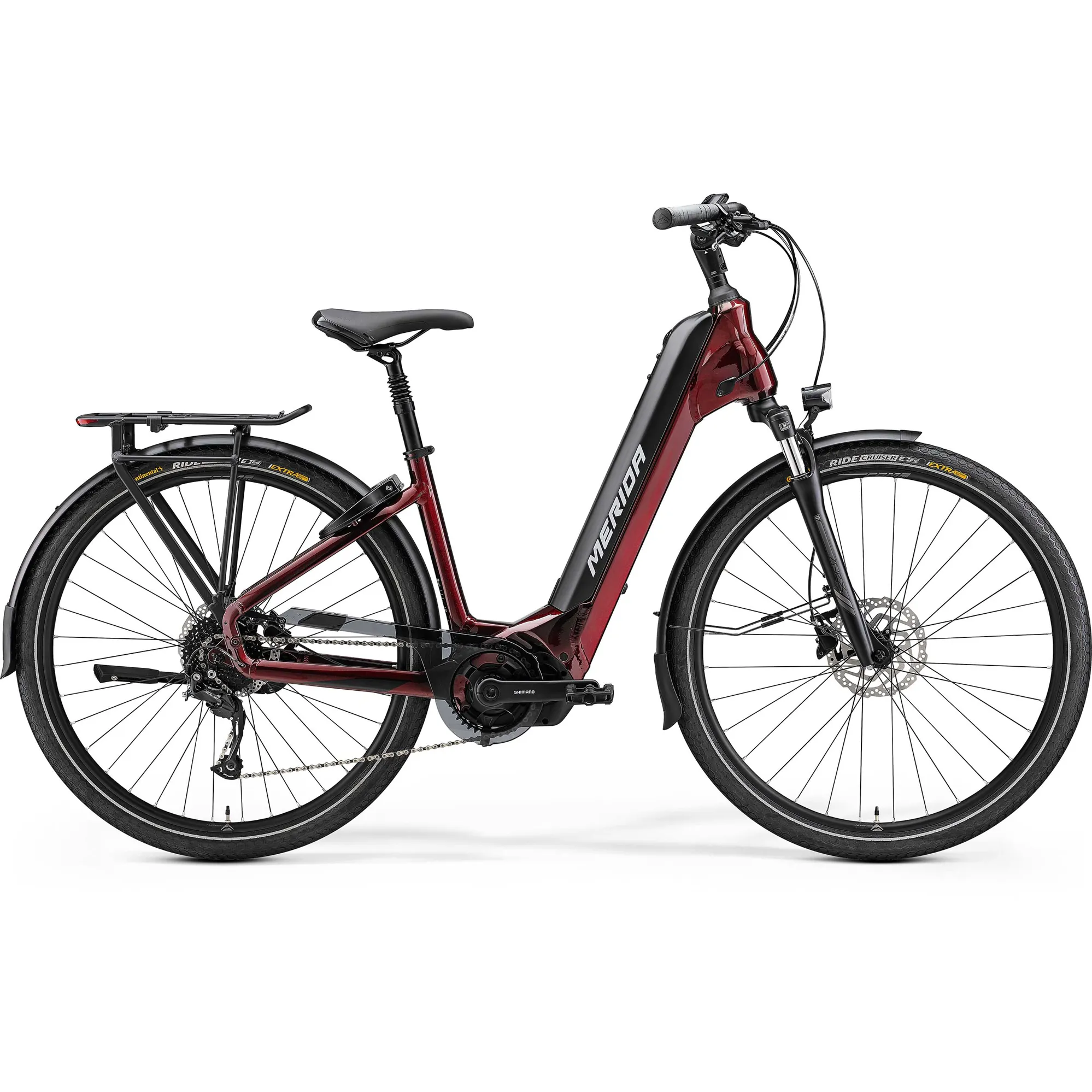 Merida eSpresso City 400 EQ Electric Urban Bike Red/Black