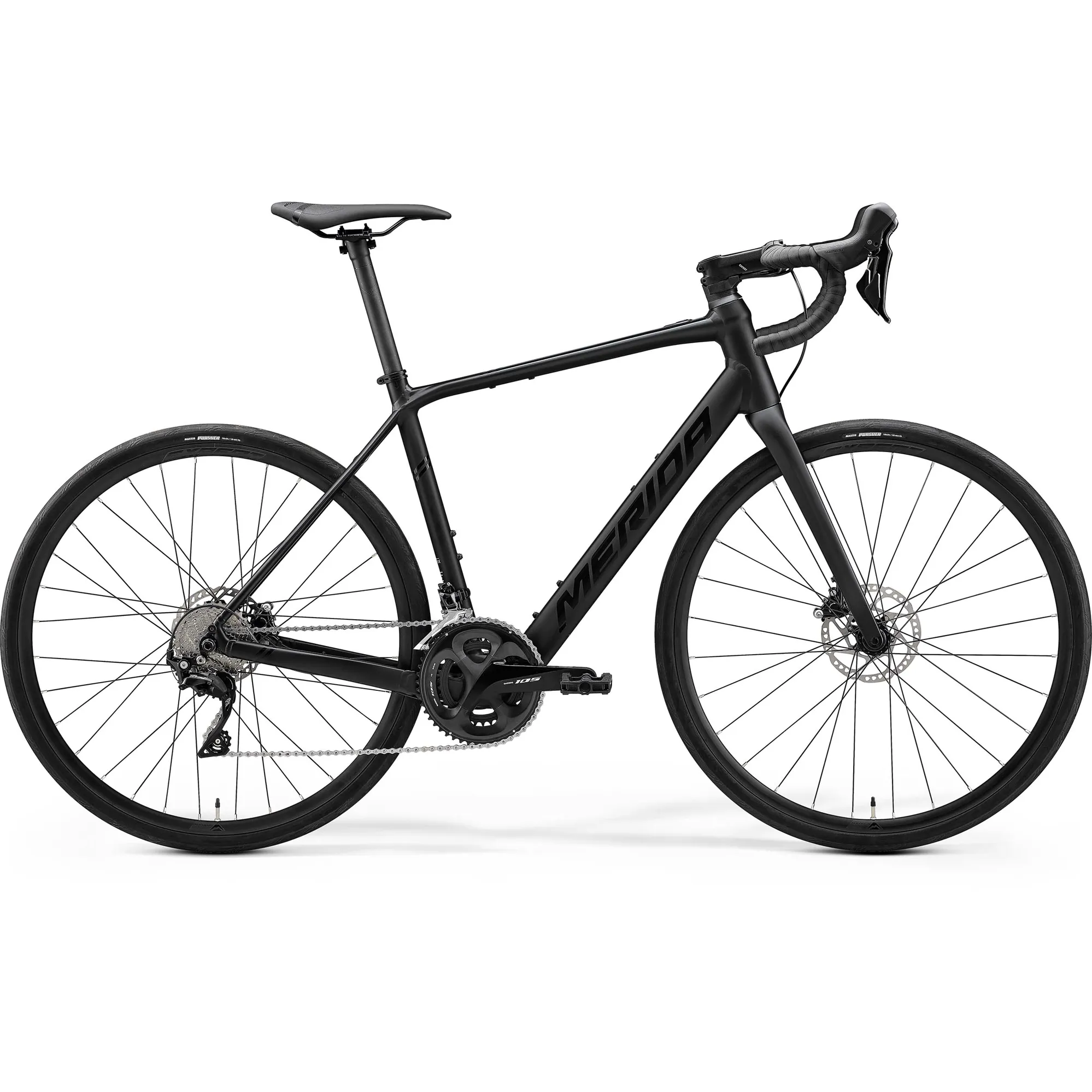 Merida eScultura 400 Electric Road Bike Black1
