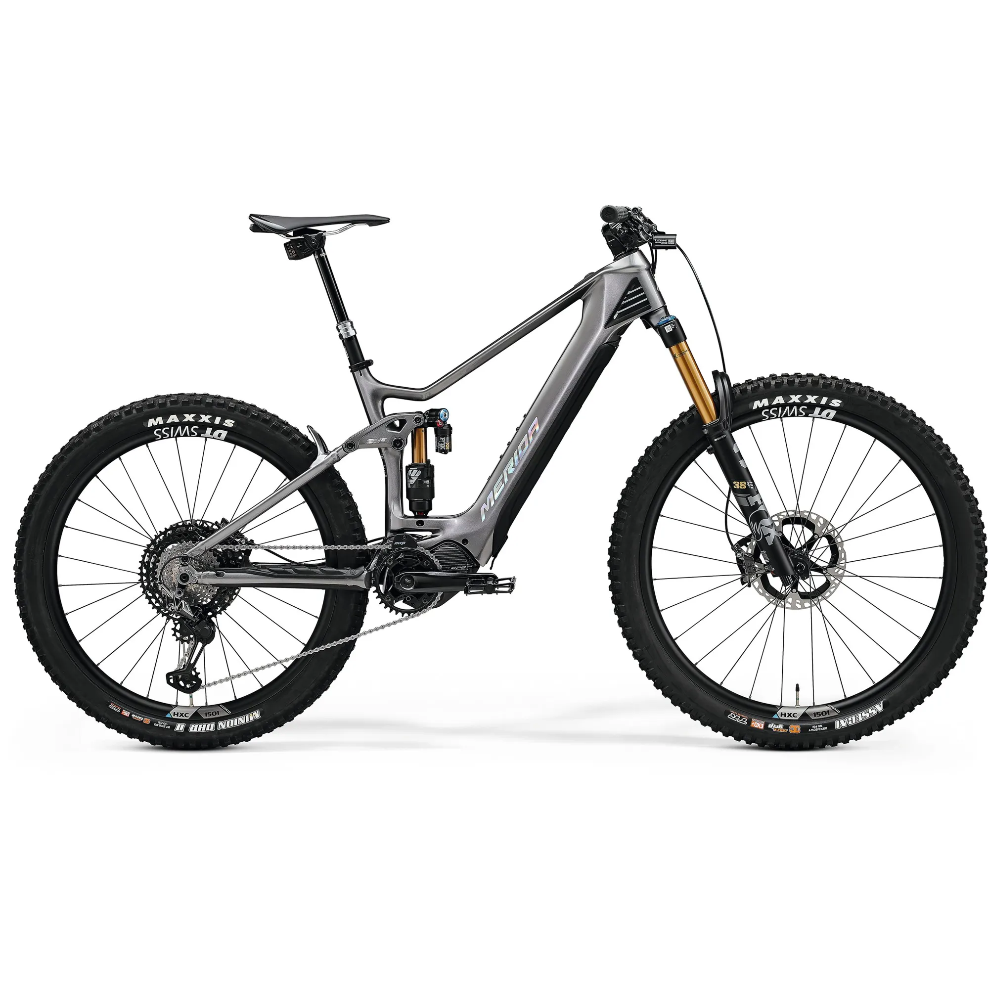Merida eOne-Sixty 10K 2023 Electric Full Suspension MTB Grey