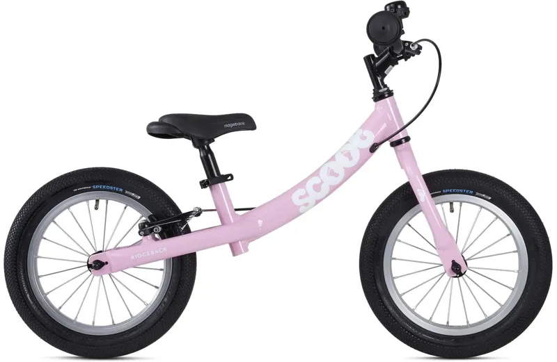 Ridgeback Scoot XL 14w 2024 Kids Balance Bike - Pink