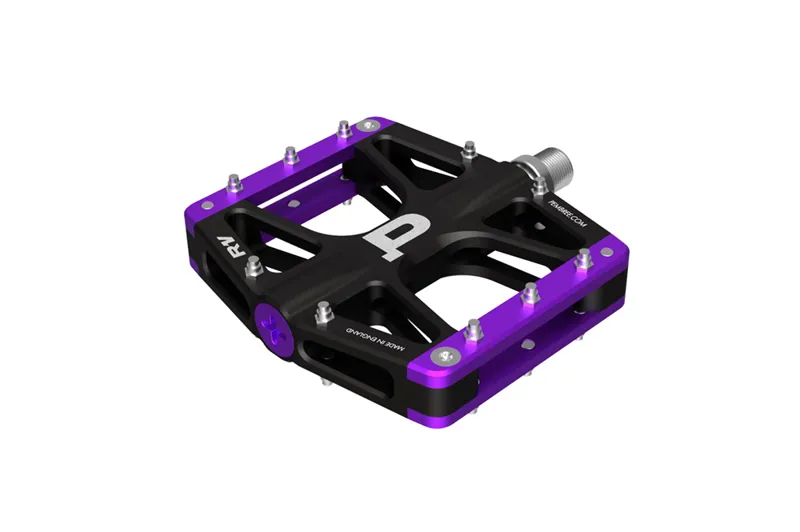 Pembree R1V Flat MTB Pedals Black/Purple