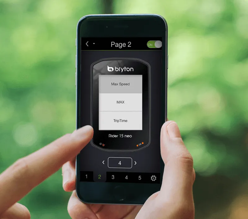 Bryton Rider 15C Neo GPS Cycle Computer Bundle With Cadence-4