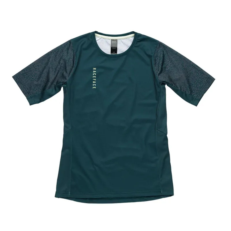Race Face Indy Short Sleeve Women's MTB Jersey - Pine