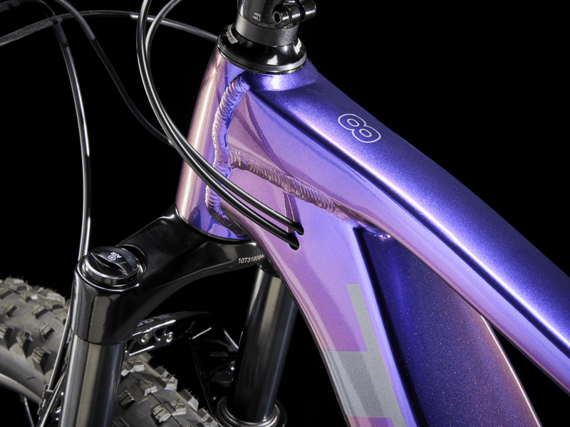 Trek Marlin+ 8 27.5/29er 2025 Electric Hardtail MTB - Purple/Black-9