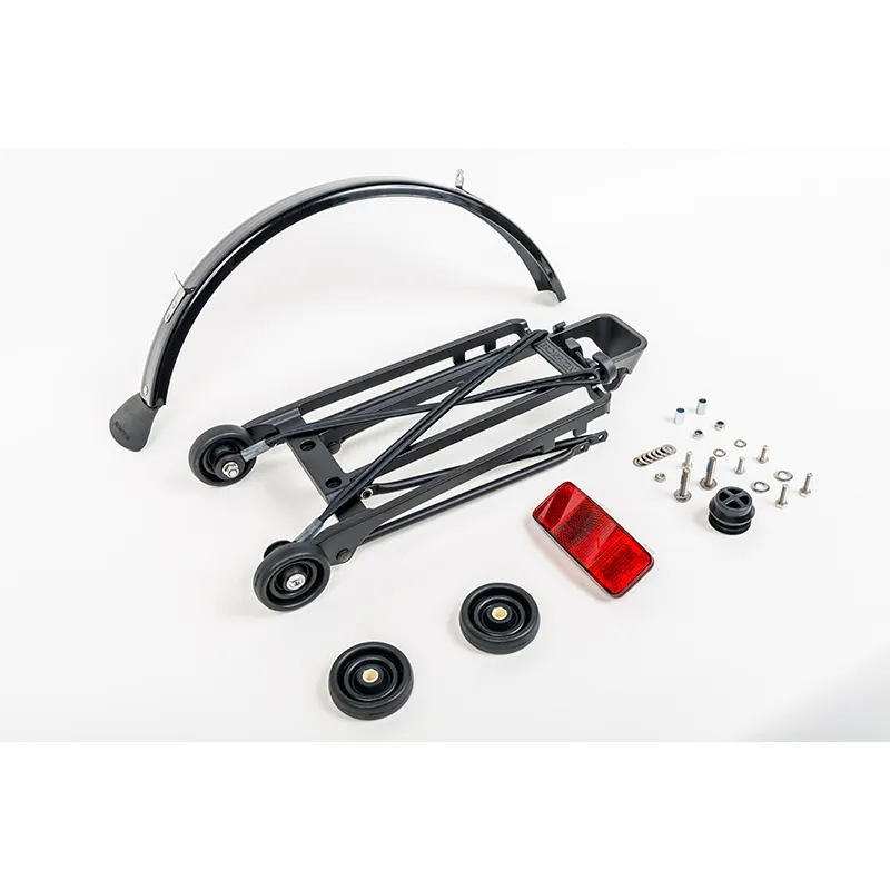 Brompton Complete Rear Rack Kit 6mm - Black