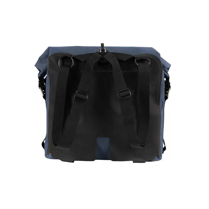 Brompton Borough Waterproof Bag With Frame - Small 9 Litres - Navy-2