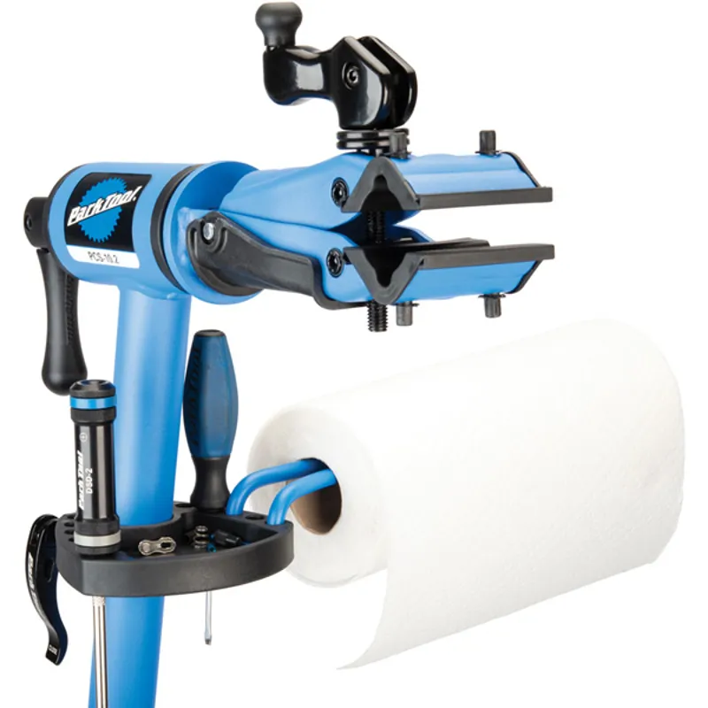 Park Tool PCS-10.3 Deluxe Home Mechanic Repair Stand - Blue/Black-1