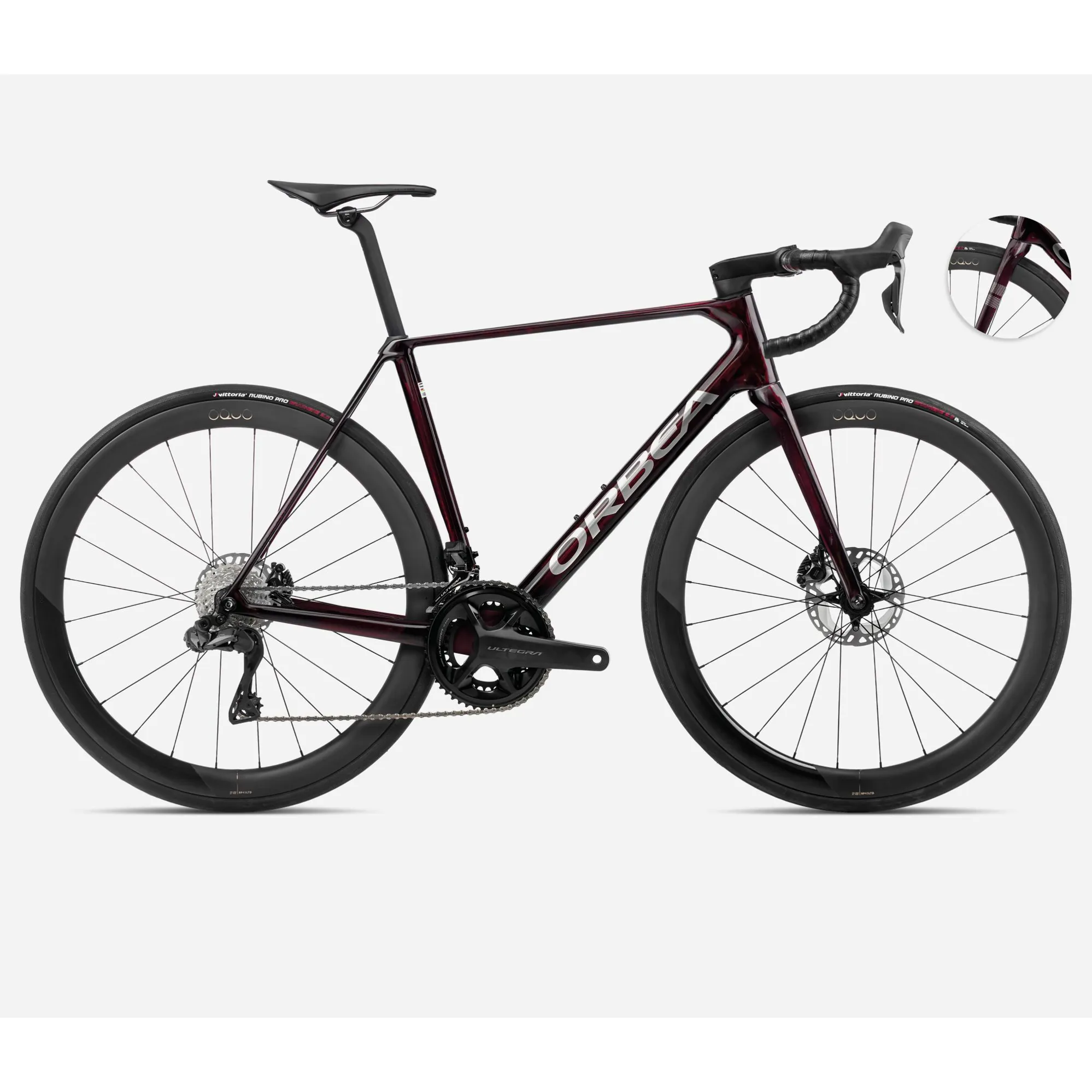 Orbea Orca M20i LTD 2024 Carbon Road Bike Wine Red/Titanium