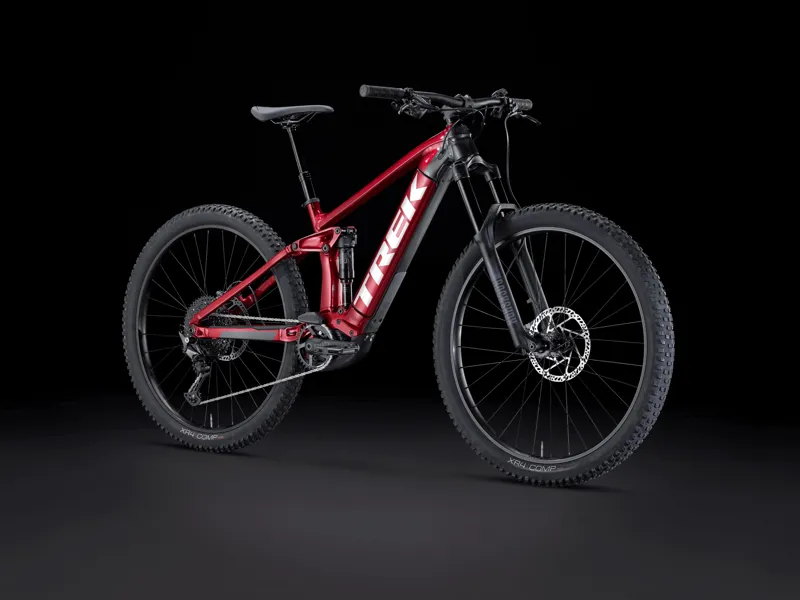 Trek Rail 5 625W Gen 3 625 29er+ Electric MTB - Rage Red - Medium-1
