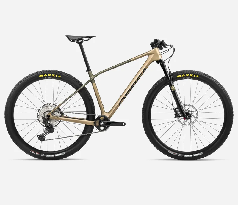 Orbea Alma M30 29er 2024 Hardtail Mountain Bike - Baobab Brown /Green