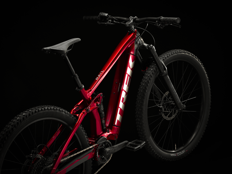 Trek Rail 5 625W Gen 3 625 29er+ Electric MTB - Rage Red - Medium-2