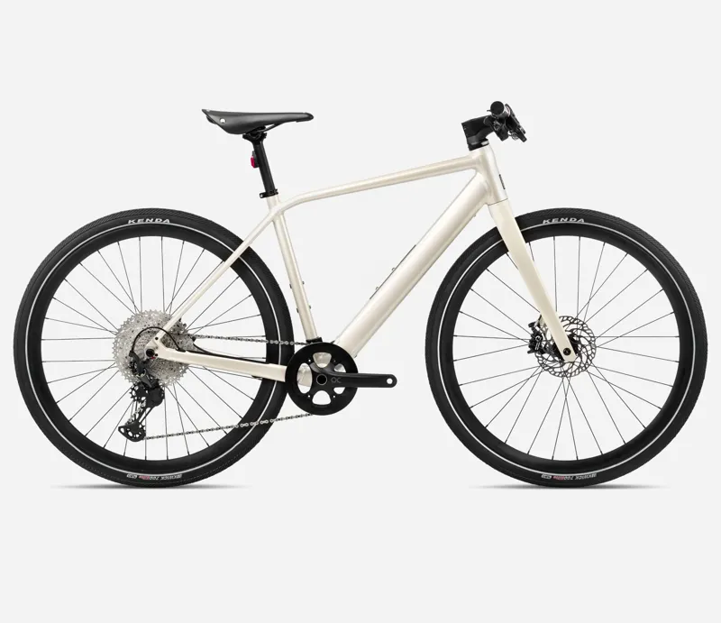 Orbea Vibe H10 2024 Electric Hybrid Bike - Ivory White