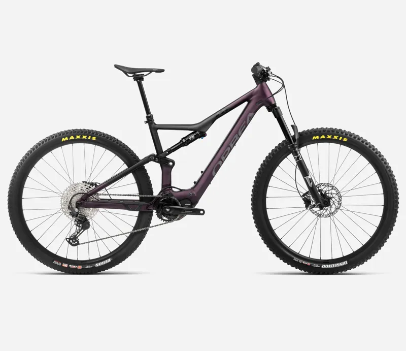 Orbea Rise H30 29er 2024 Electric Mountain Bike - Mulberry/Black