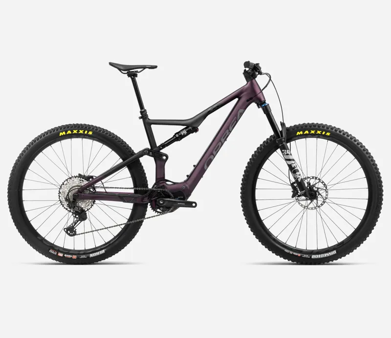 Orbea Rise H20 29er 2024 Electric Mountain Bike - Mulberry/Black