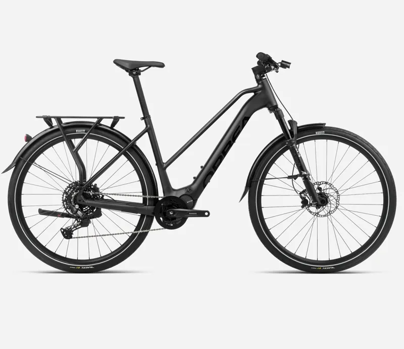 Orbea Kemen Mid 30 2024 Electric Hybrid Bike - Night Black