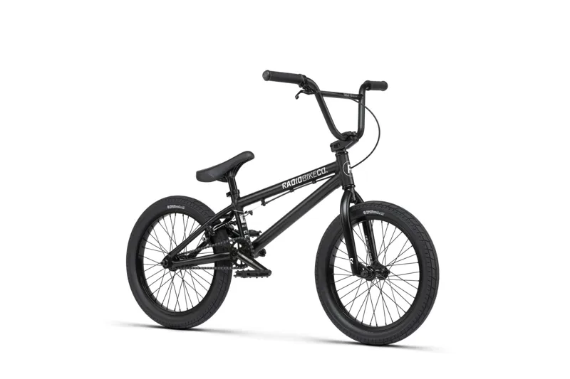 Radio Dice 18w 2022 Freestyle BMX Bike - Matt Black-1