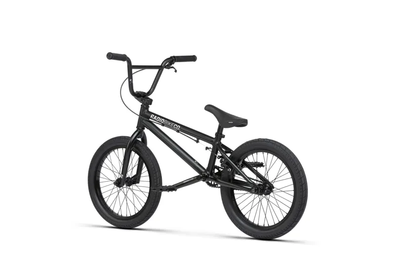 Radio Dice 18w 2022 Freestyle BMX Bike - Matt Black-2