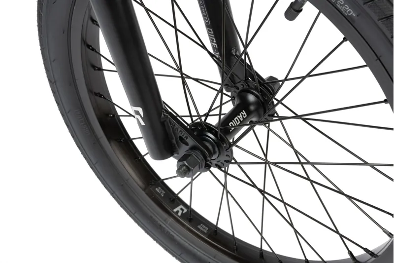 Radio Dice 18w 2022 Freestyle BMX Bike - Matt Black-3