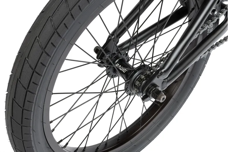 Radio Dice 18w 2022 Freestyle BMX Bike - Matt Black-7